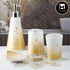 Ceramic Bathroom Set of 4 with Soap Dispenser (8188)