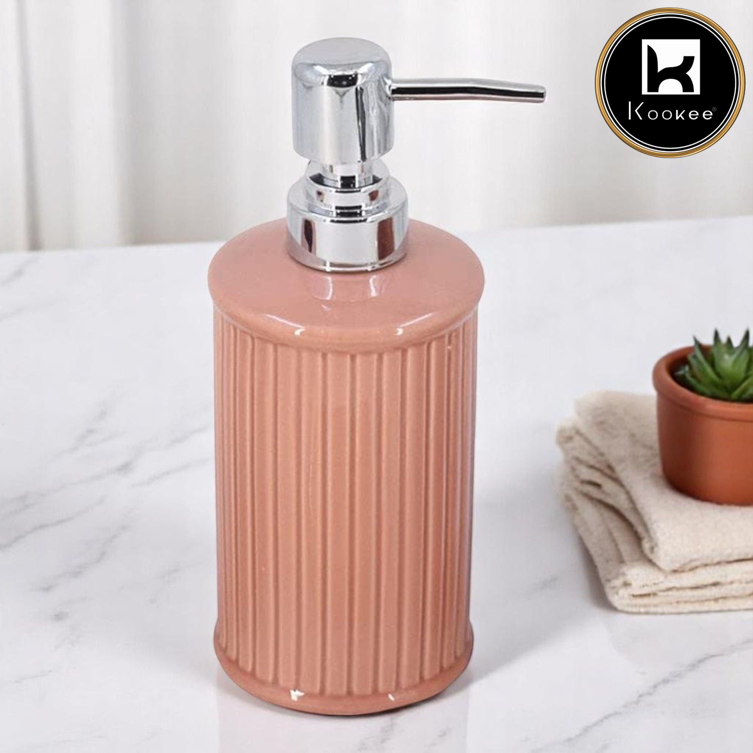 Kookee Ceramic Soap Dispensers, 1 piece (8194-SD)