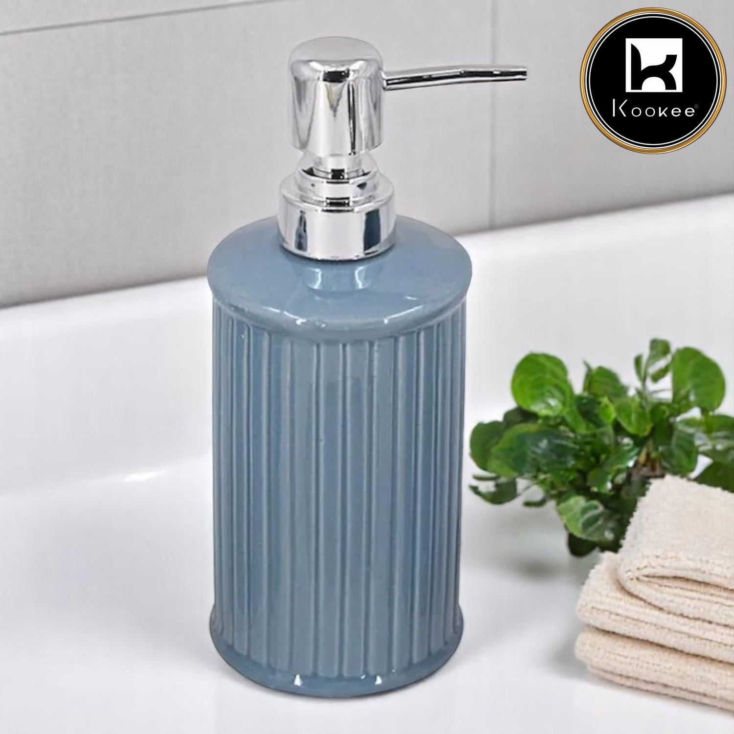 Kookee Ceramic Soap Dispensers, 1 piece (8195-SD)