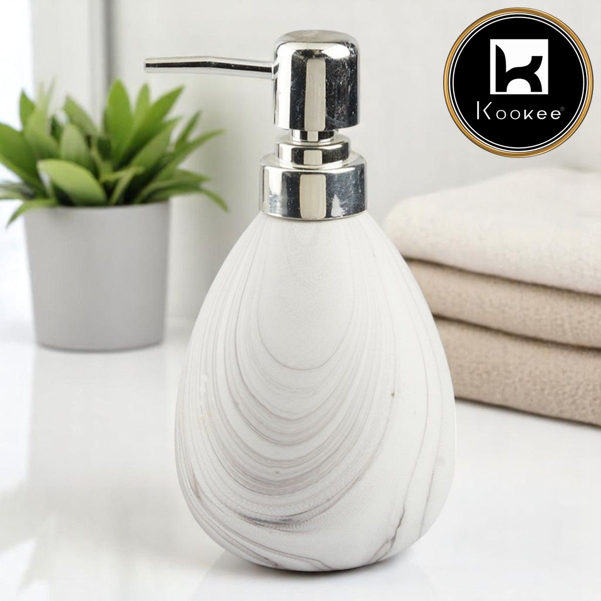 Kookee Ceramic Soap Dispensers, 1 piece (8242-SD)