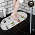 Kookee PVC Bath Mat Non-Slip Pebble Bathtub Mat L=69cm x W=35cm