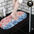 Kookee PVC Bath Mat Non-Slip Pebble Bathtub Mat L=69cm x W=35cm