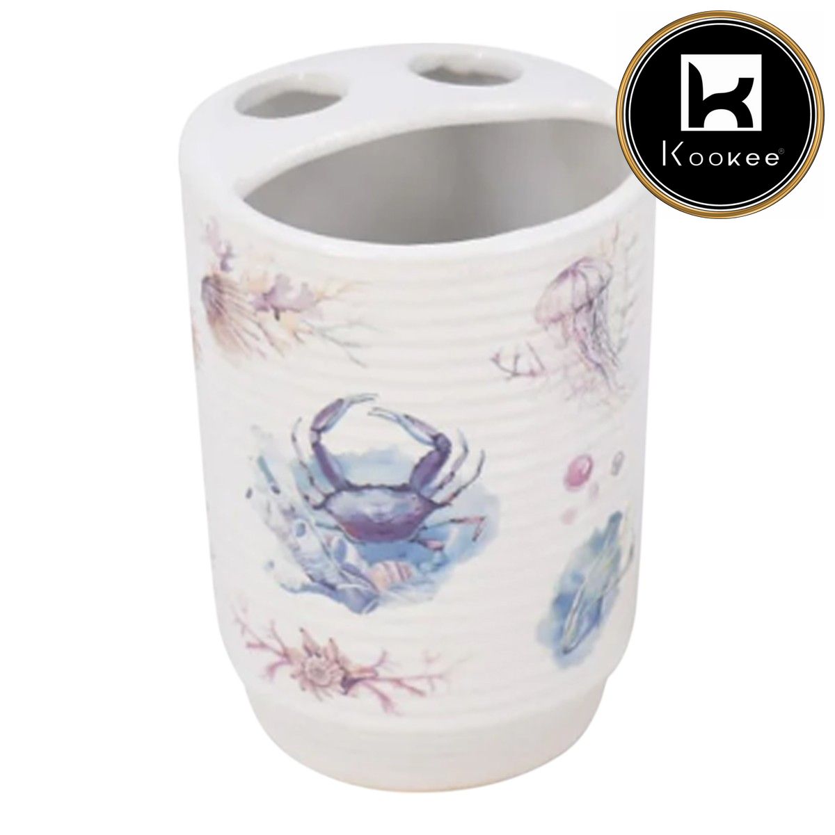 Ceramic Toothbrush Holders, 1 piece (V-CBS-033-4)