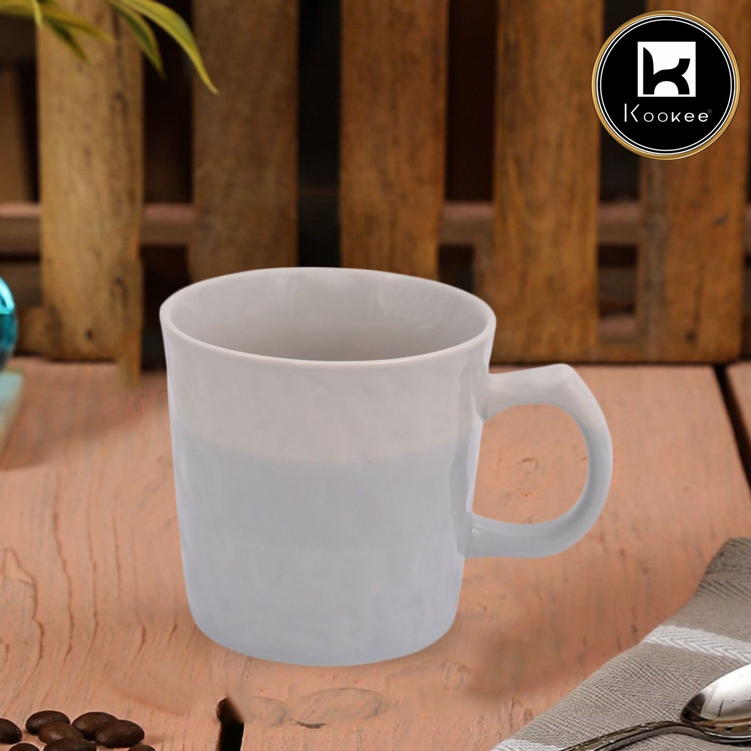 Kookee Plain Mugs, Multi, ART08466