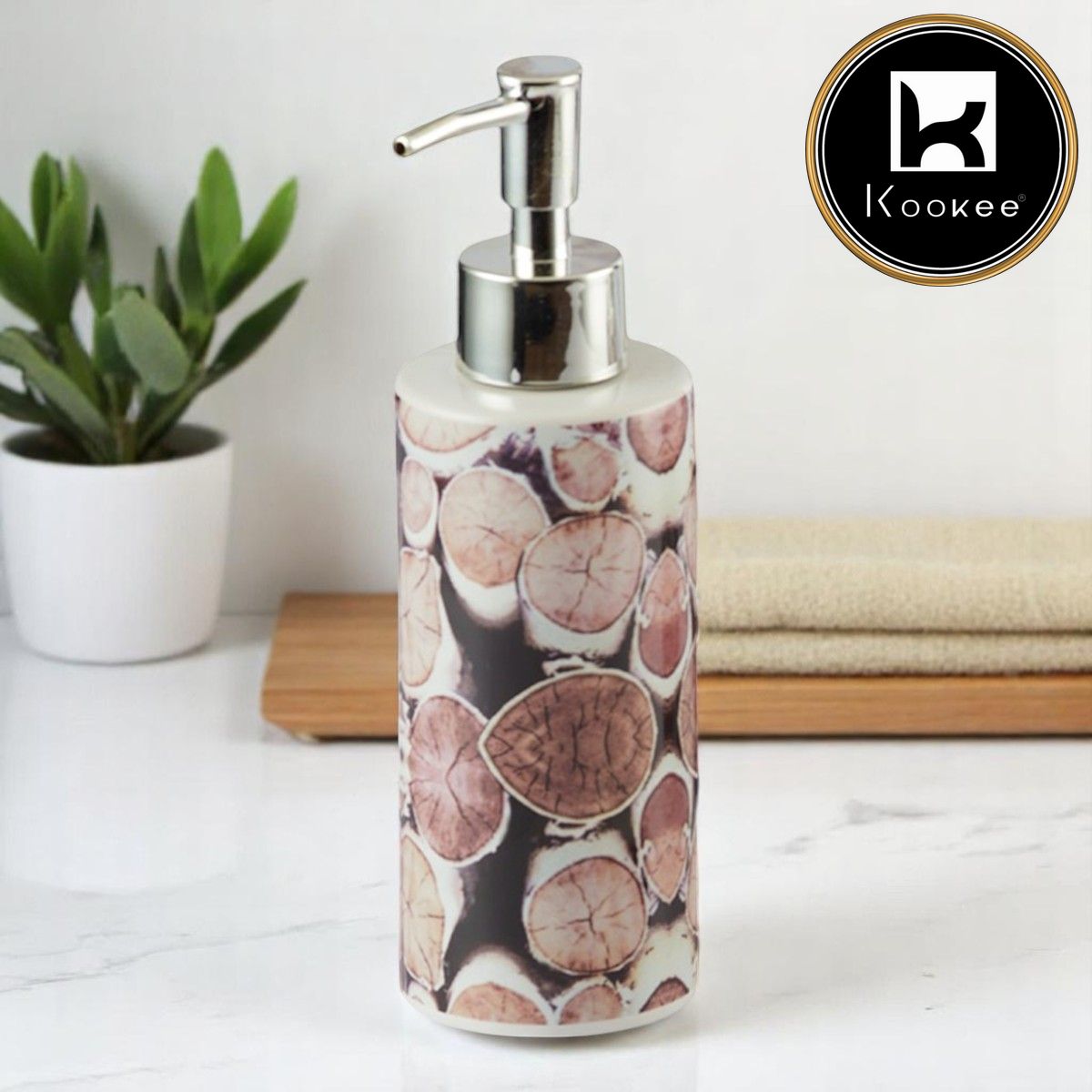 Kookee Ceramic Soap Dispensers, 1 piece (8477-SD)