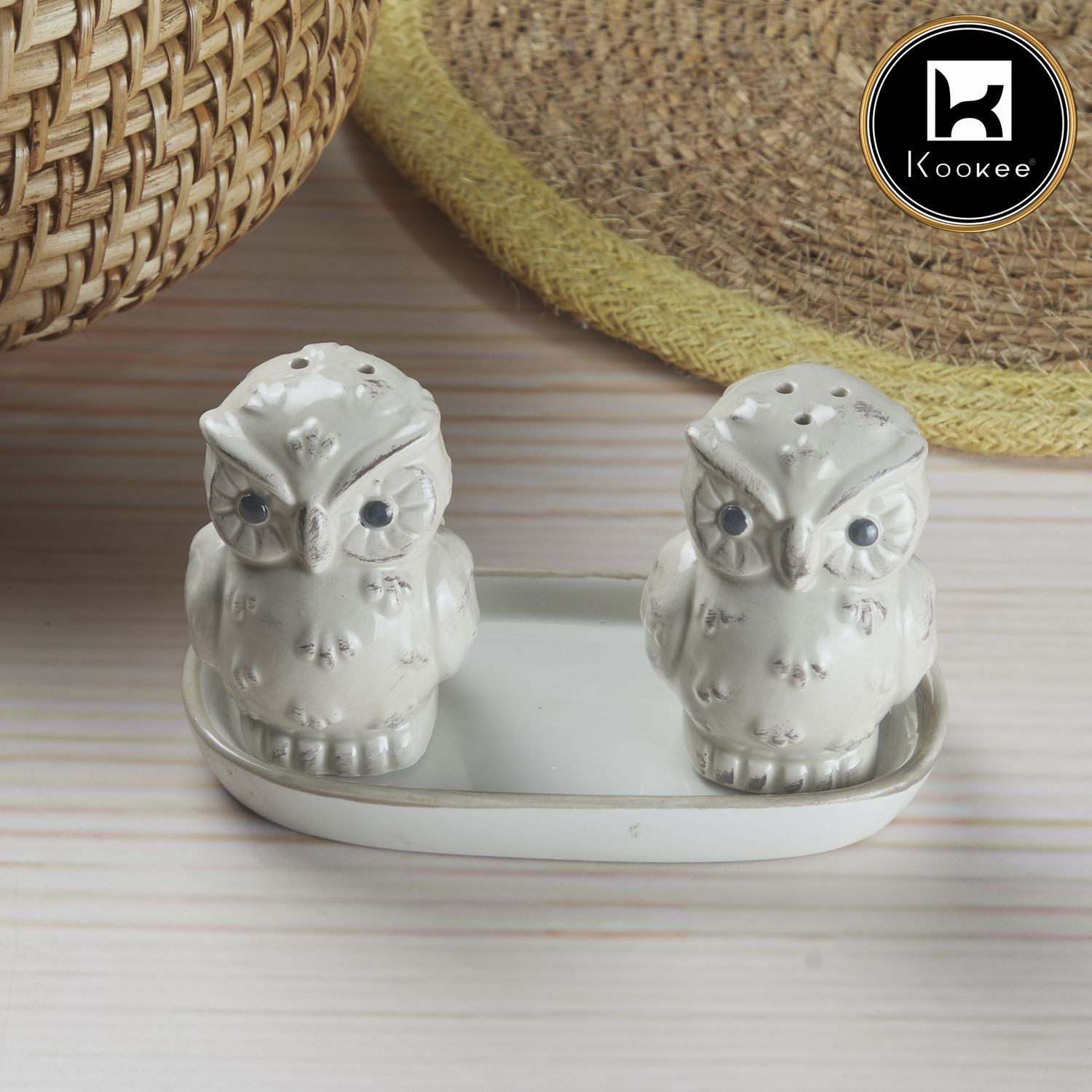 Kookee Salt and Pepper Sets, Grey, ART08532