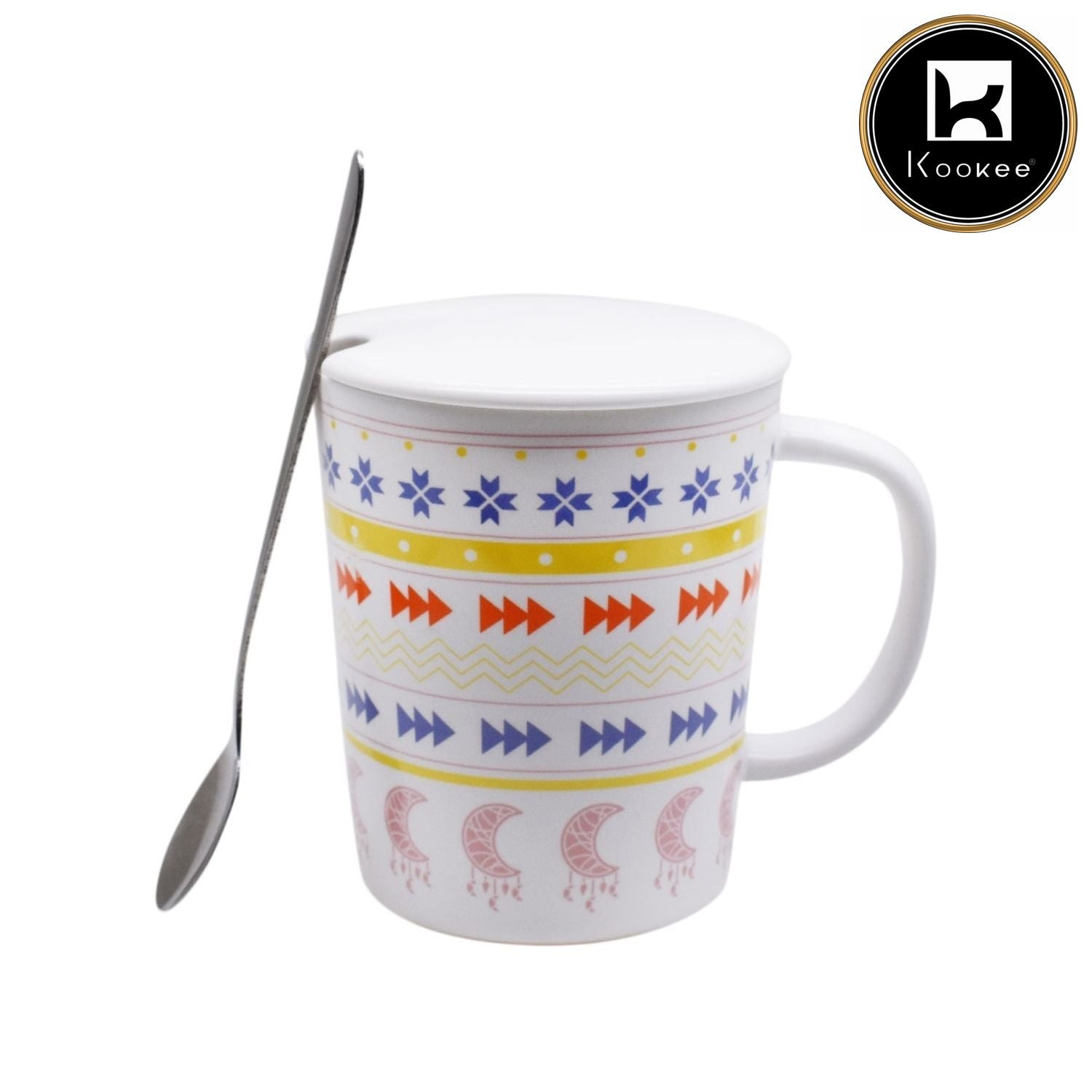 Kookee Fancy Mugs, Multi, ART08537