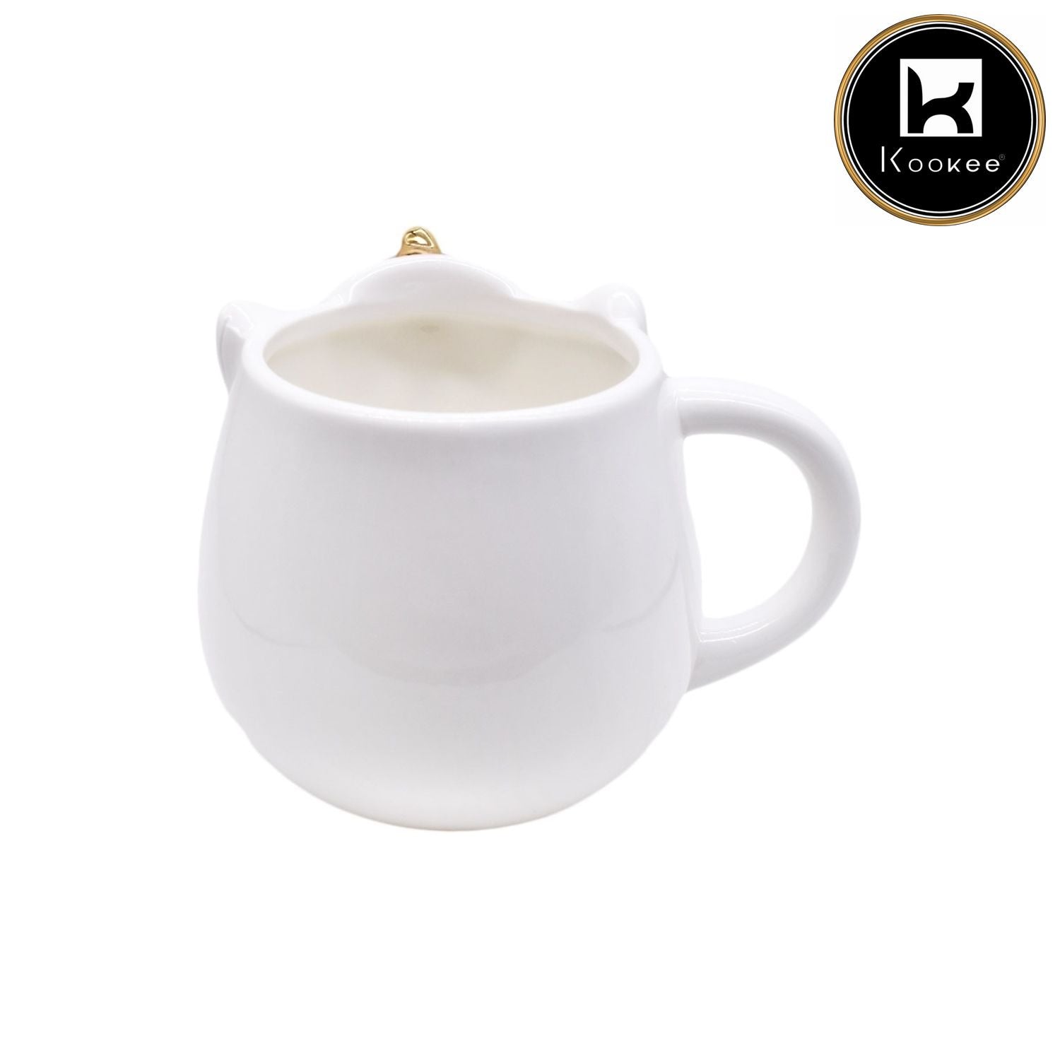 Fancy Ceramic Coffee or Tea Mug with Handle (8545)