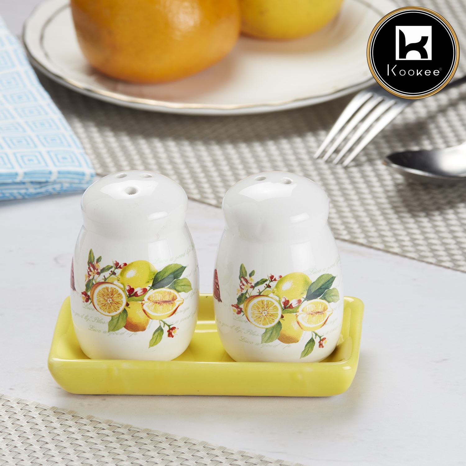Kookee Salt and Pepper Sets, White, ART08591