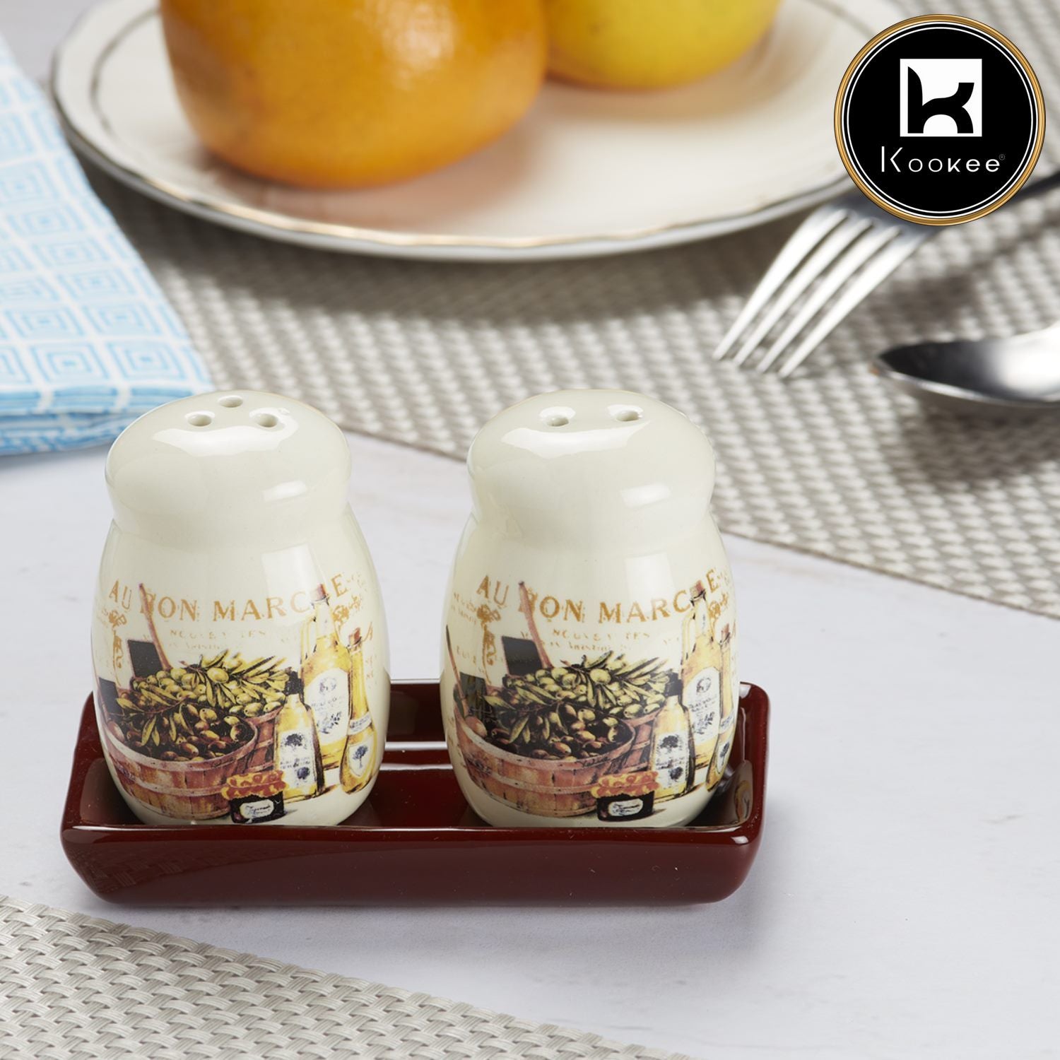 Kookee Salt and Pepper Sets, White, ART08593