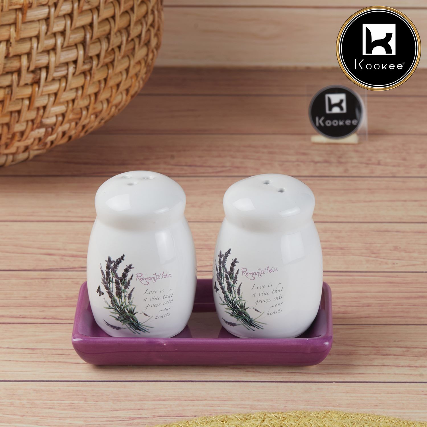 Kookee Salt and Pepper Sets, Purple, ART08594