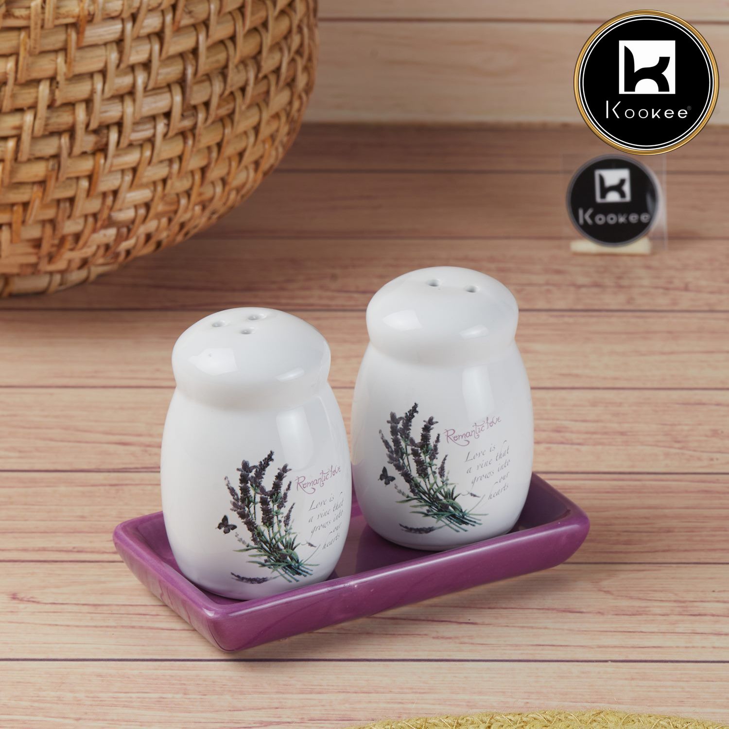 Kookee Salt and Pepper Sets, Purple, ART08594
