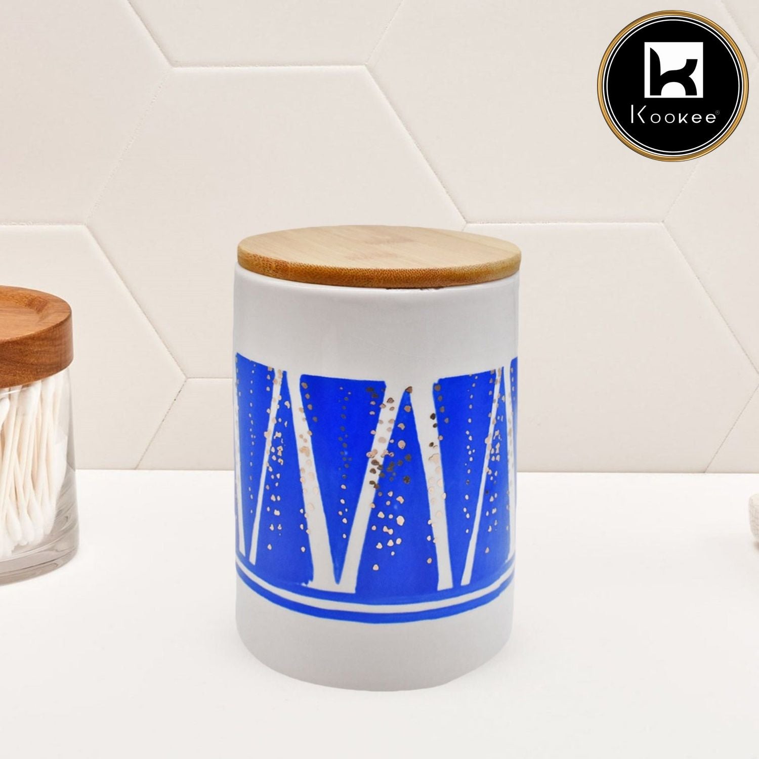 Kookee Canister Jars (Ceramic), Multi, ART08676