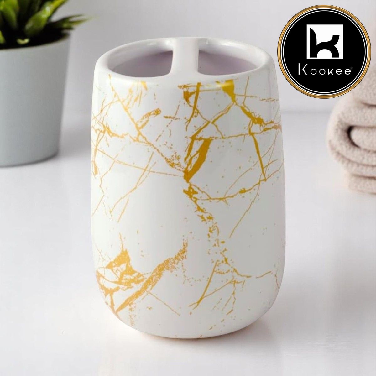 Ceramic Toothbrush Holders, 1 piece (8683-TH)