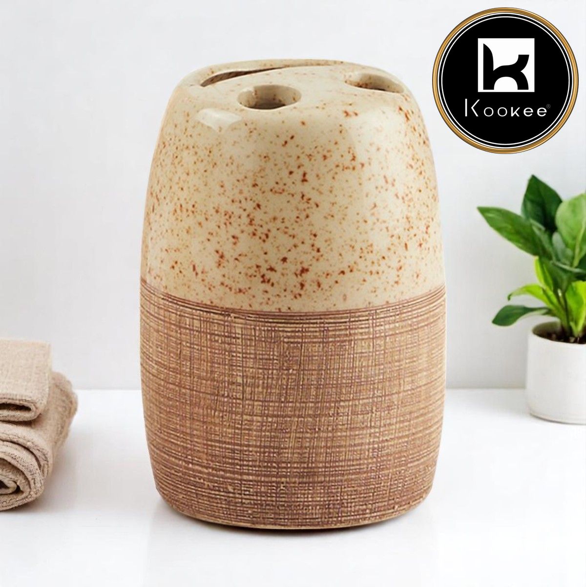 Ceramic Toothbrush Holders, 1 piece (8806-TH)