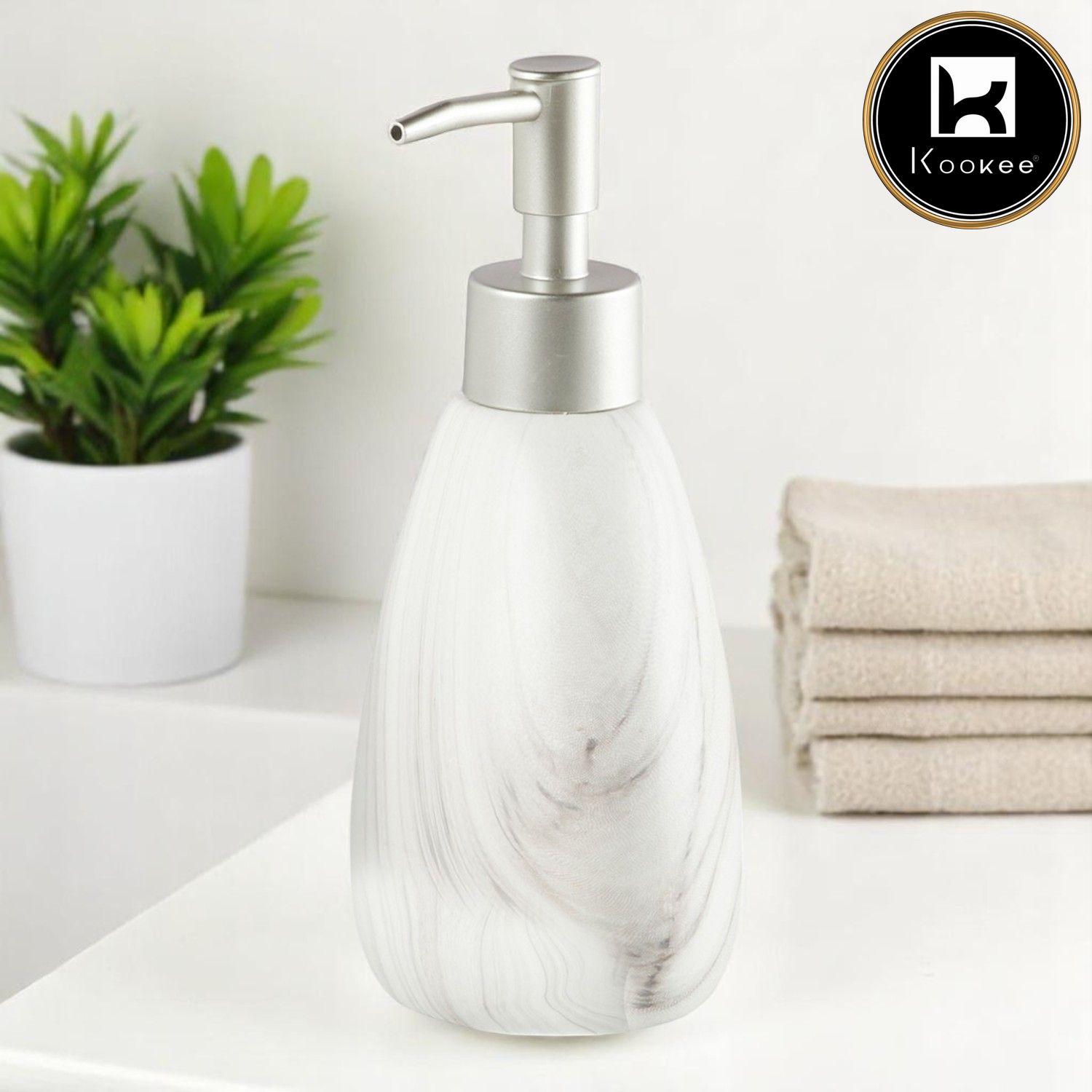 Kookee Ceramic Soap Dispensers, 1 piece (9491-SD)