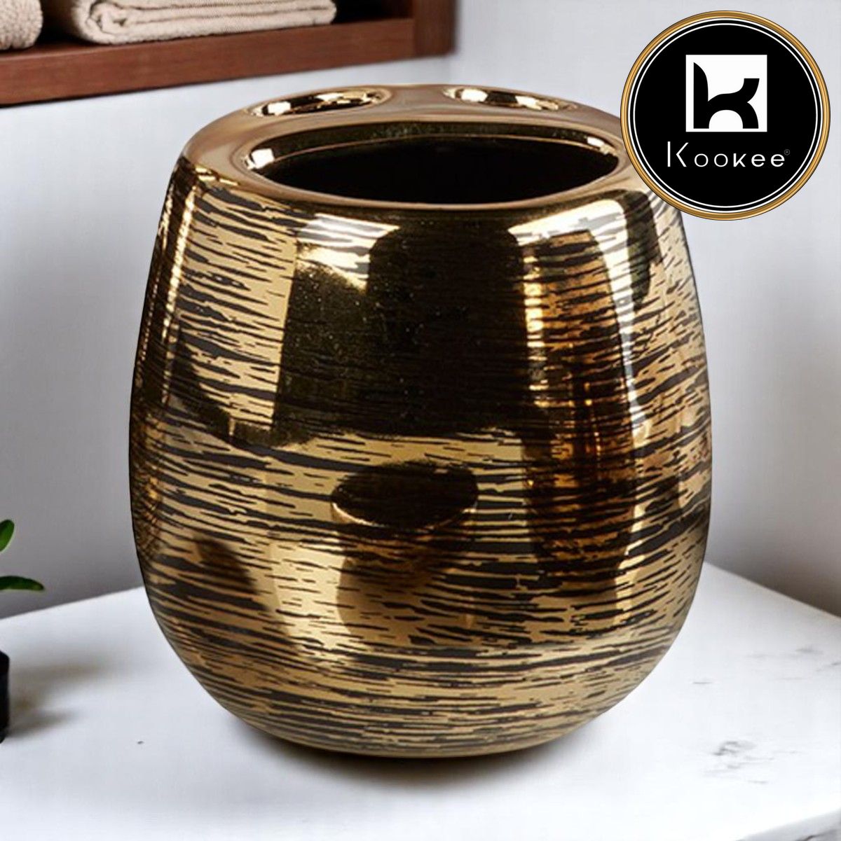Ceramic Toothbrush Holders, 1 piece (9593-TH)