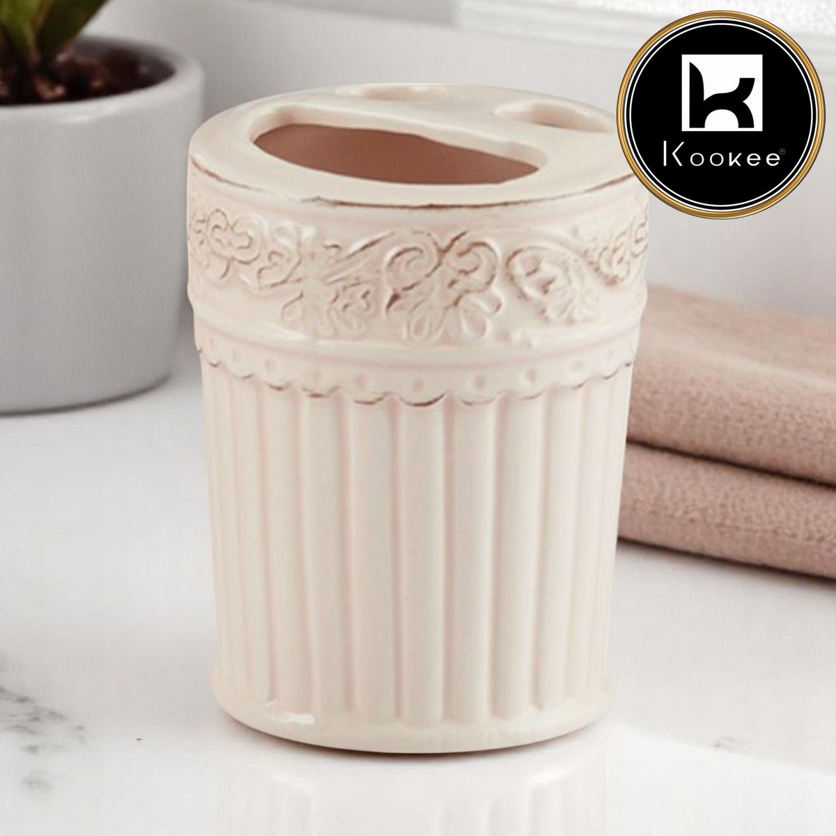 Ceramic Toothbrush Holders, 1 piece (9595-TH)