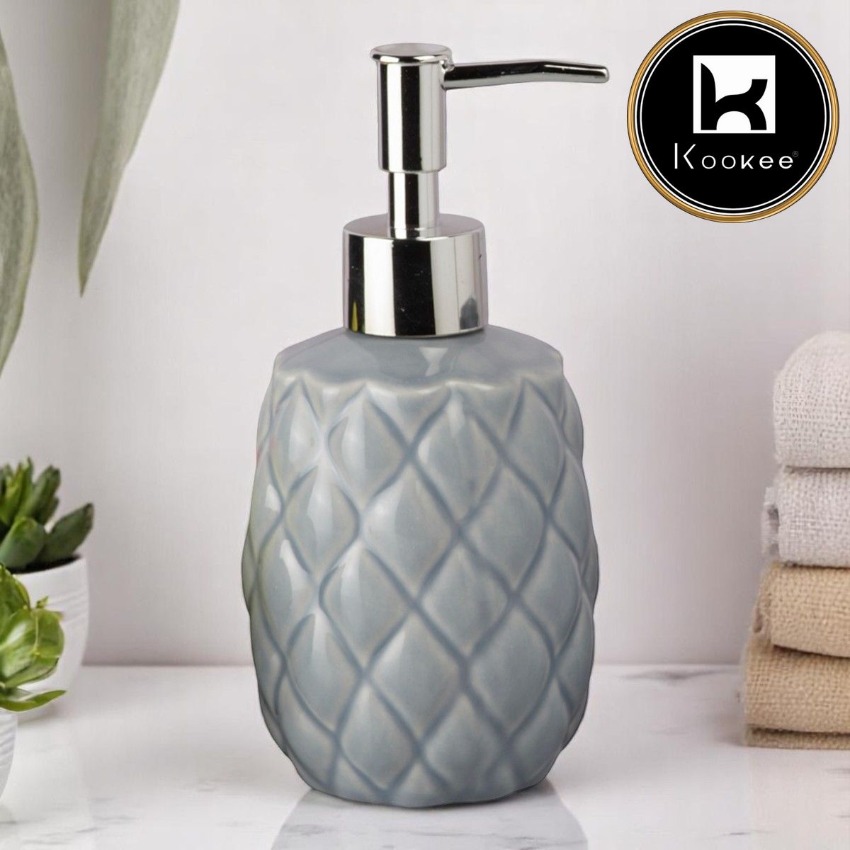 Kookee Ceramic Soap Dispensers, 1 piece (9604-SD)