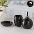 Ceramic Bathroom Accessories Set of 3 with Soap Dispenser (9614)