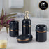 Ceramic Bathroom Set of 4 with Soap Dispenser (9620)