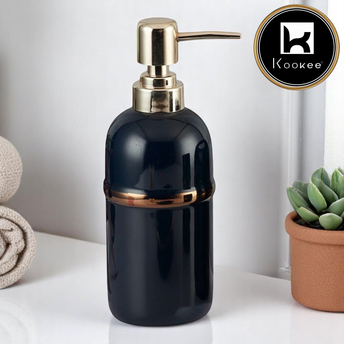 Kookee Ceramic Soap Dispensers, 1 piece (9620-SD)