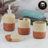 Ceramic Bathroom Set of 4 with Soap Dispenser (9622)