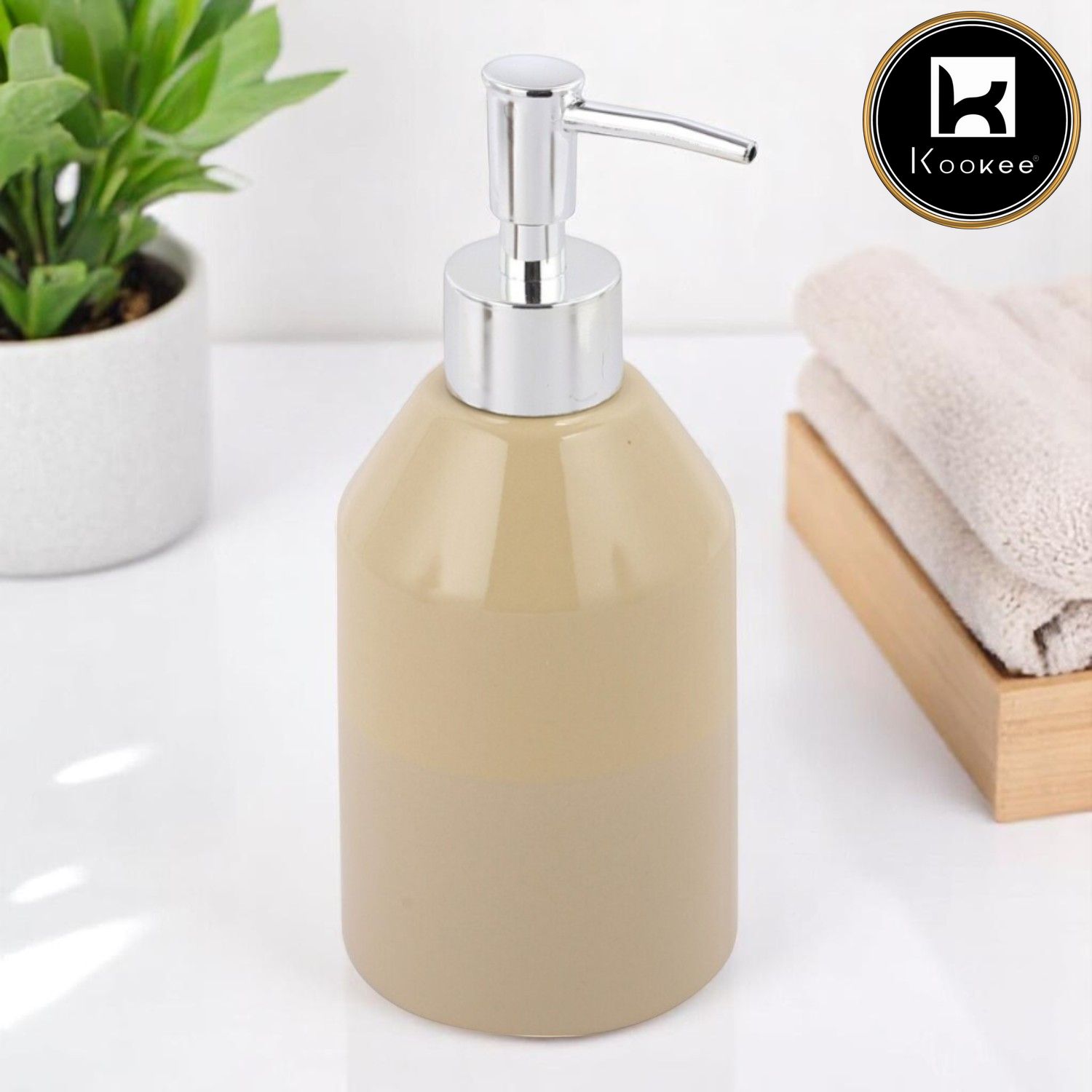 Kookee Ceramic Soap Dispensers, 1 piece (9623-SD)