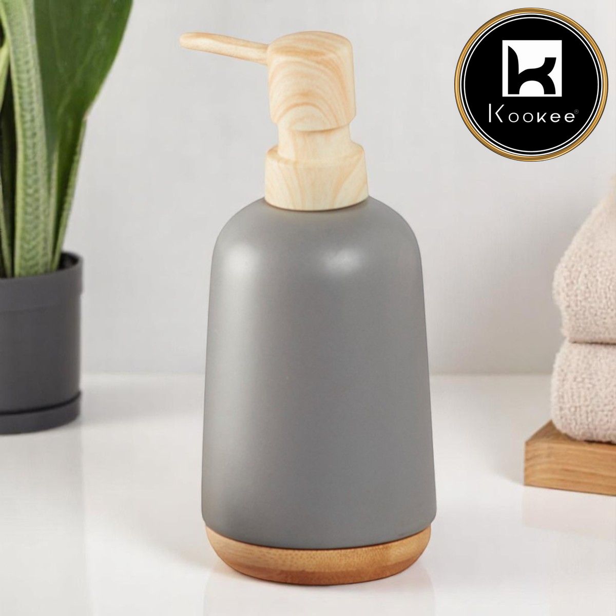 Kookee Ceramic Soap Dispensers, 1 piece (9625-SD)