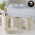 Ceramic Bathroom Set of 4 with Soap Dispenser (9635)