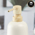 Ceramic Soap Dispenser for handwash for Bathroom, White, (Set of 1) (9660)