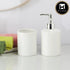 Ceramic Bathroom Accessories Set of 2 with Soap Dispenser (9722)