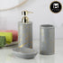 Ceramic Bathroom Accessories Set of 3 with Soap Dispenser (9730)