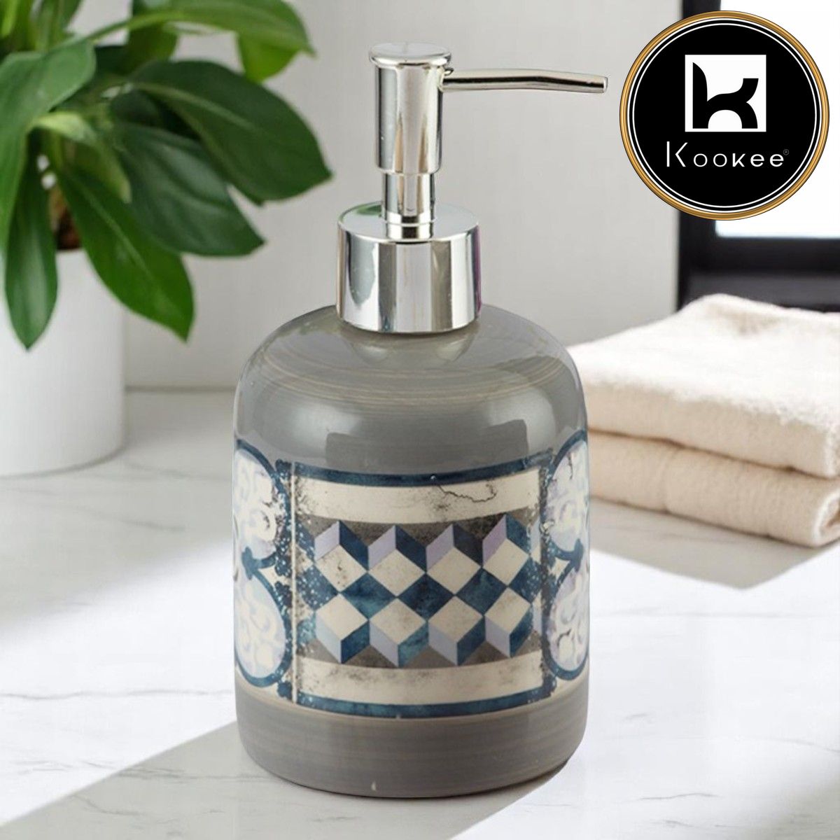 Ceramic Soap Dispensers, 1 piece (9734-SD)