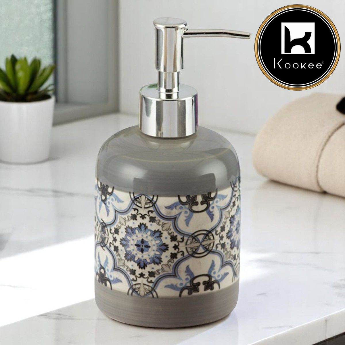 Ceramic Soap Dispensers, 1 piece (9735-SD)