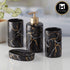 Ceramic Bathroom Accessories Set of 4 with Soap Dispenser (9742)