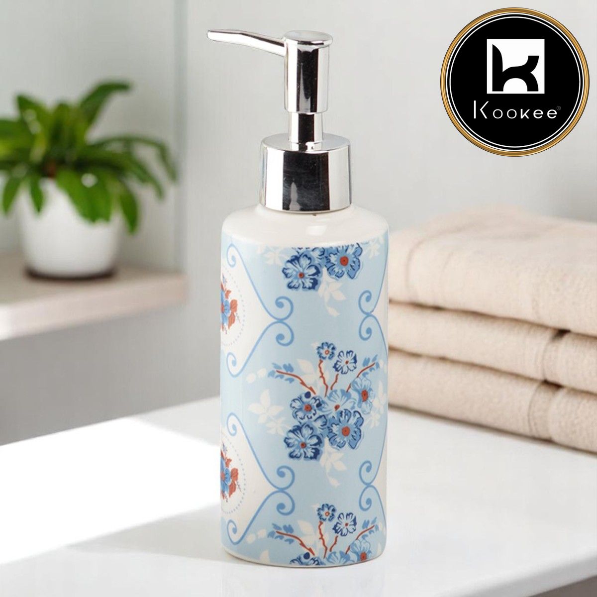 Kookee Ceramic Soap Dispensers, 1 piece (9762-SD)