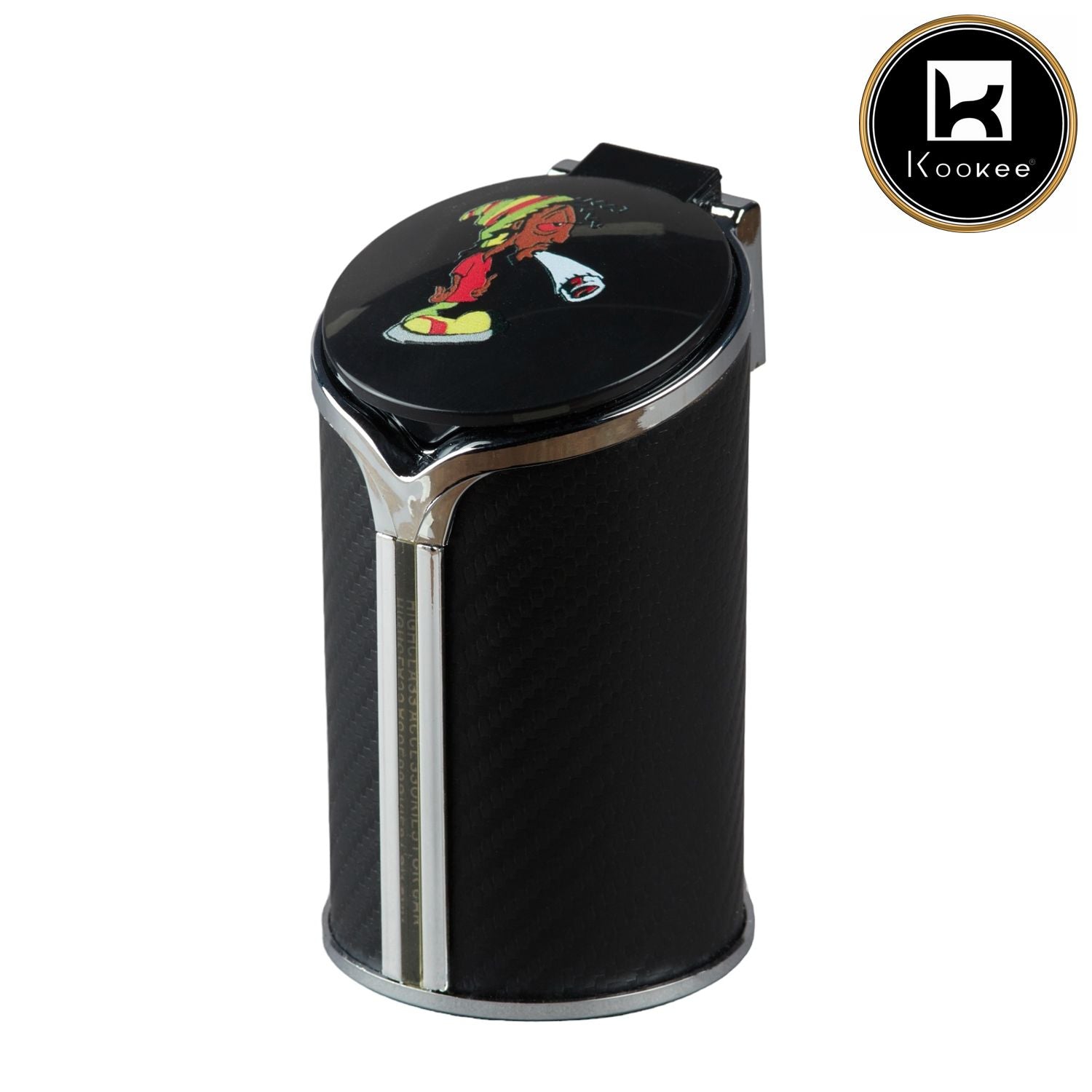 Metal Tin Car Ashtray Bucket for Smokers (9782)