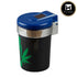 Plastic Car Ashtray Bucket with Lid and LED for Smokers (9787)