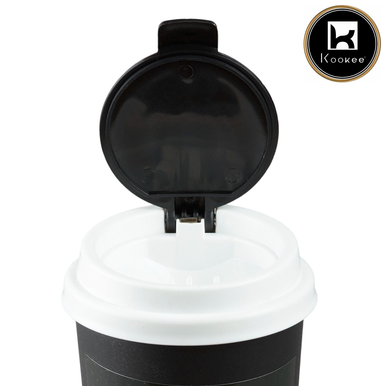 Kookee Bucket Ashtrays, Black, ART09790