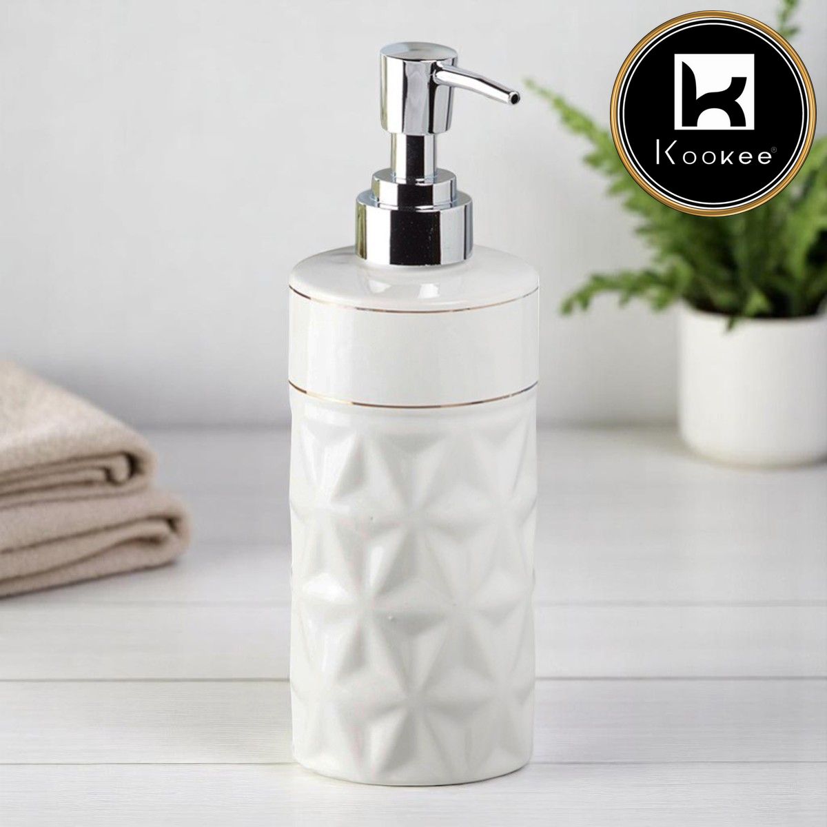 Ceramic Soap Dispensers, 1 piece (9847-SD)