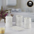 Ceramic Bathroom Set of 4 with Soap Dispenser (9863)