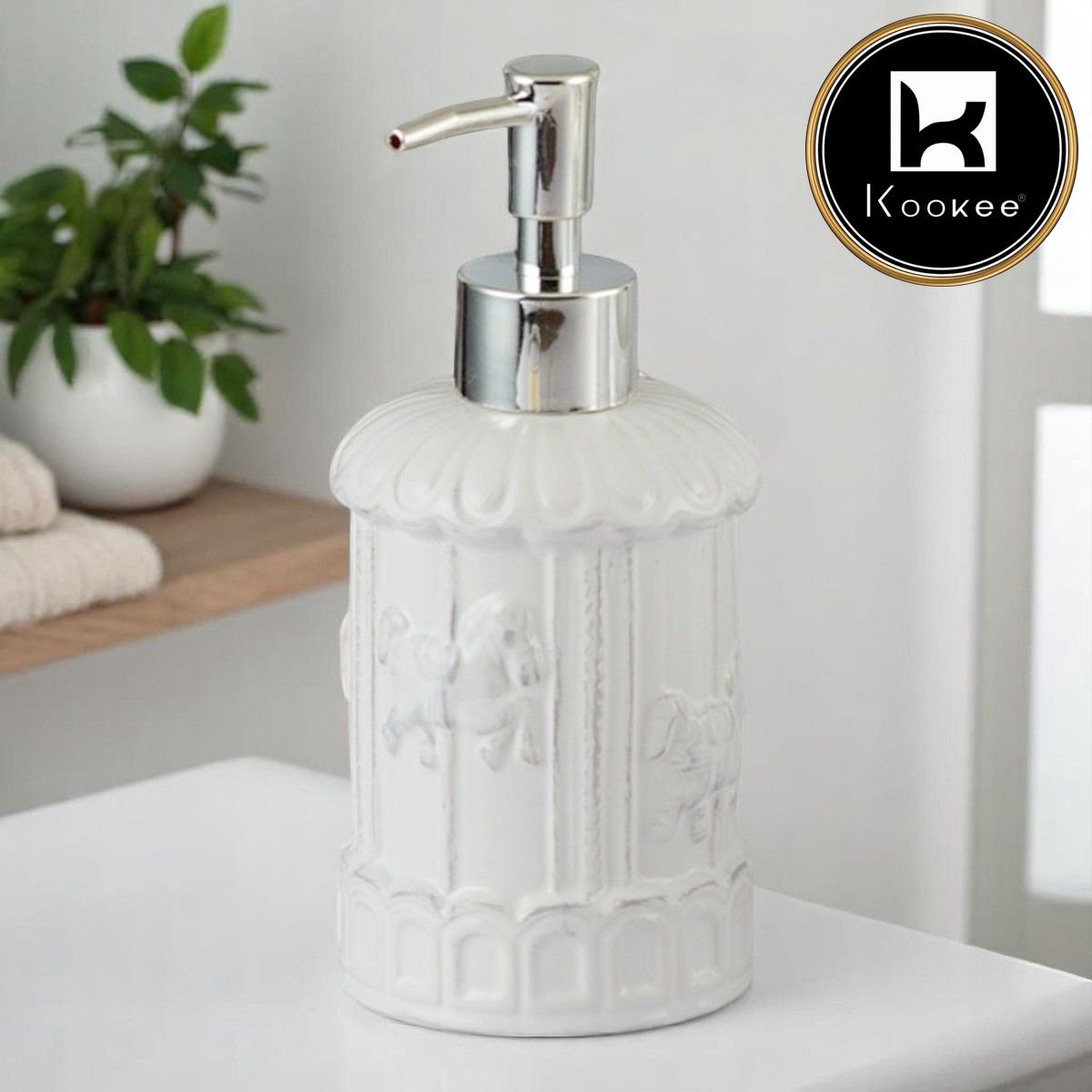 Ceramic Soap Dispensers, 1 piece (9863-SD)