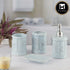 Ceramic Bathroom Set of 4 with Soap Dispenser (9865)