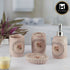 Ceramic Bathroom Set of 4 with Soap Dispenser (9867)