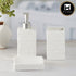 Ceramic Bathroom Accessories Set of 3 with Soap Dispenser (9869)