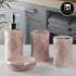 Ceramic Bathroom Set of 4 with Soap Dispenser (9872)