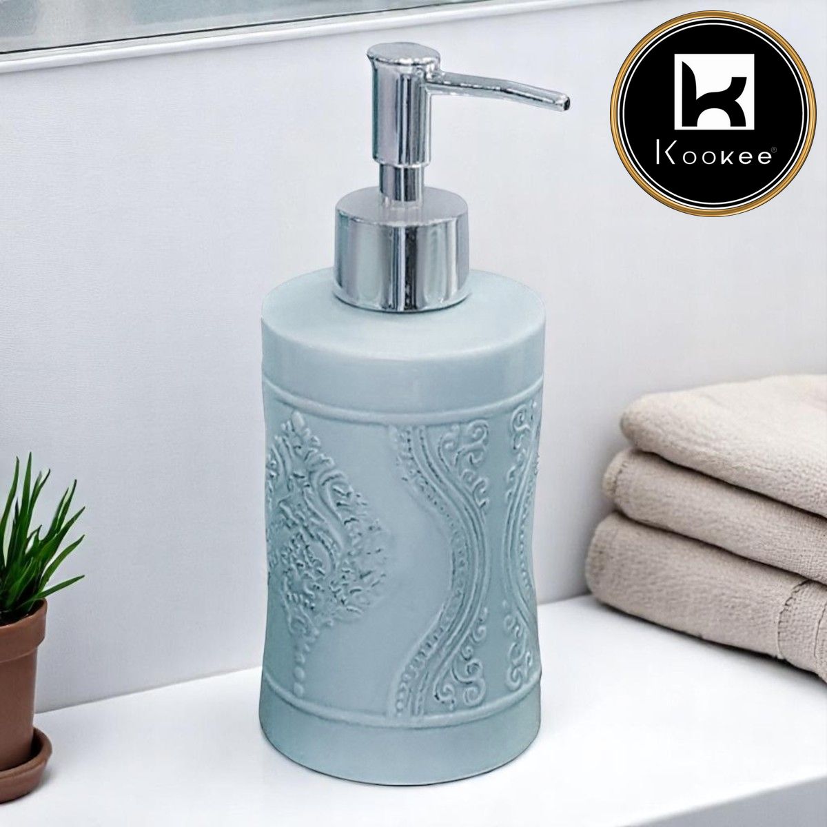 Kookee Ceramic Soap Dispensers, 1 piece (9874-SD)