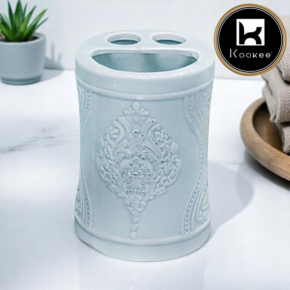 Ceramic Toothbrush Holders, 1 piece (9879-TH)