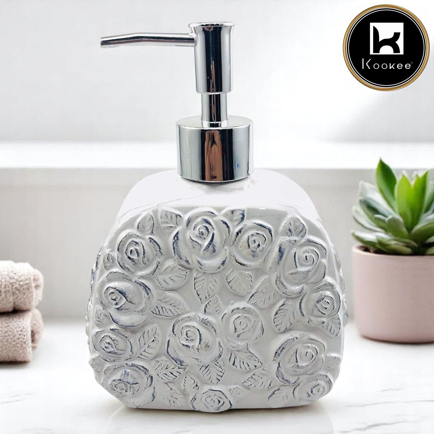 Kookee Ceramic Soap Dispensers, 1 piece (9879-SD)